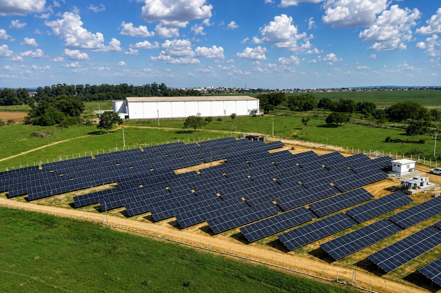 Usina solar de 1,35 MWp em Lagoa da Prata