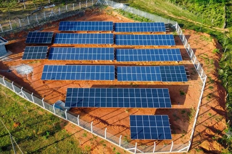 Sistema fotovoltaico de 110 kWp em Lagoa da Prata